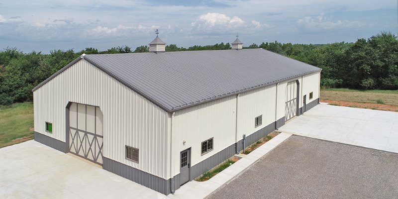 Farm Storage Building with Cupolas & Wainscot | ZHM,China Manufacturer Factory Supplier